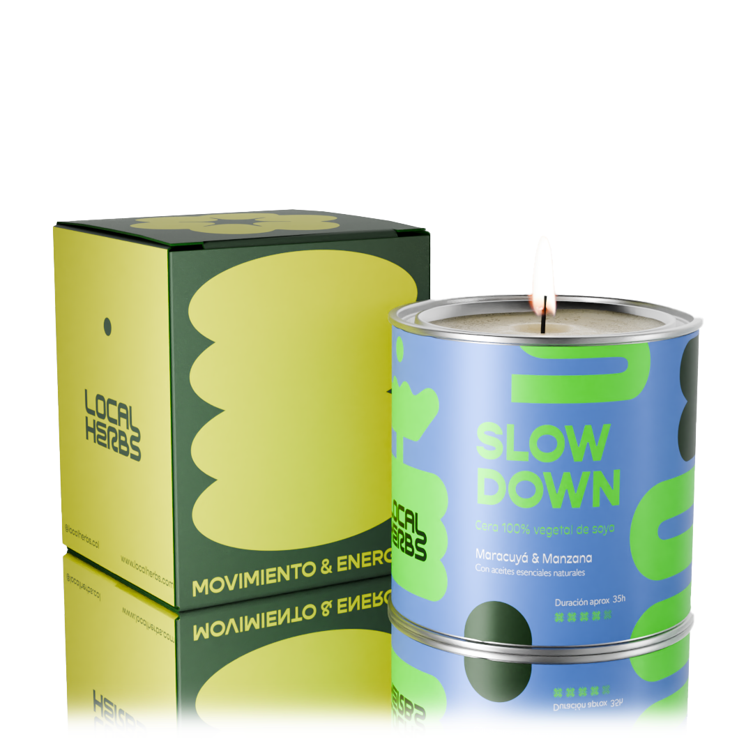 Vela Artesanal Slow Down 250g