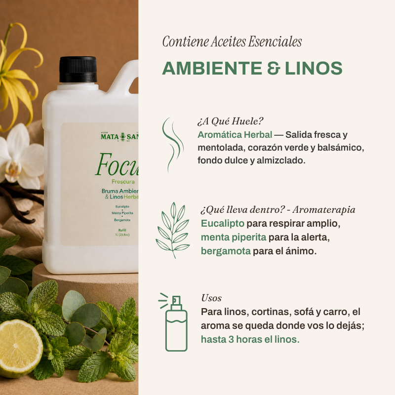 Bruma Focus de Ambiente y Linos 1L