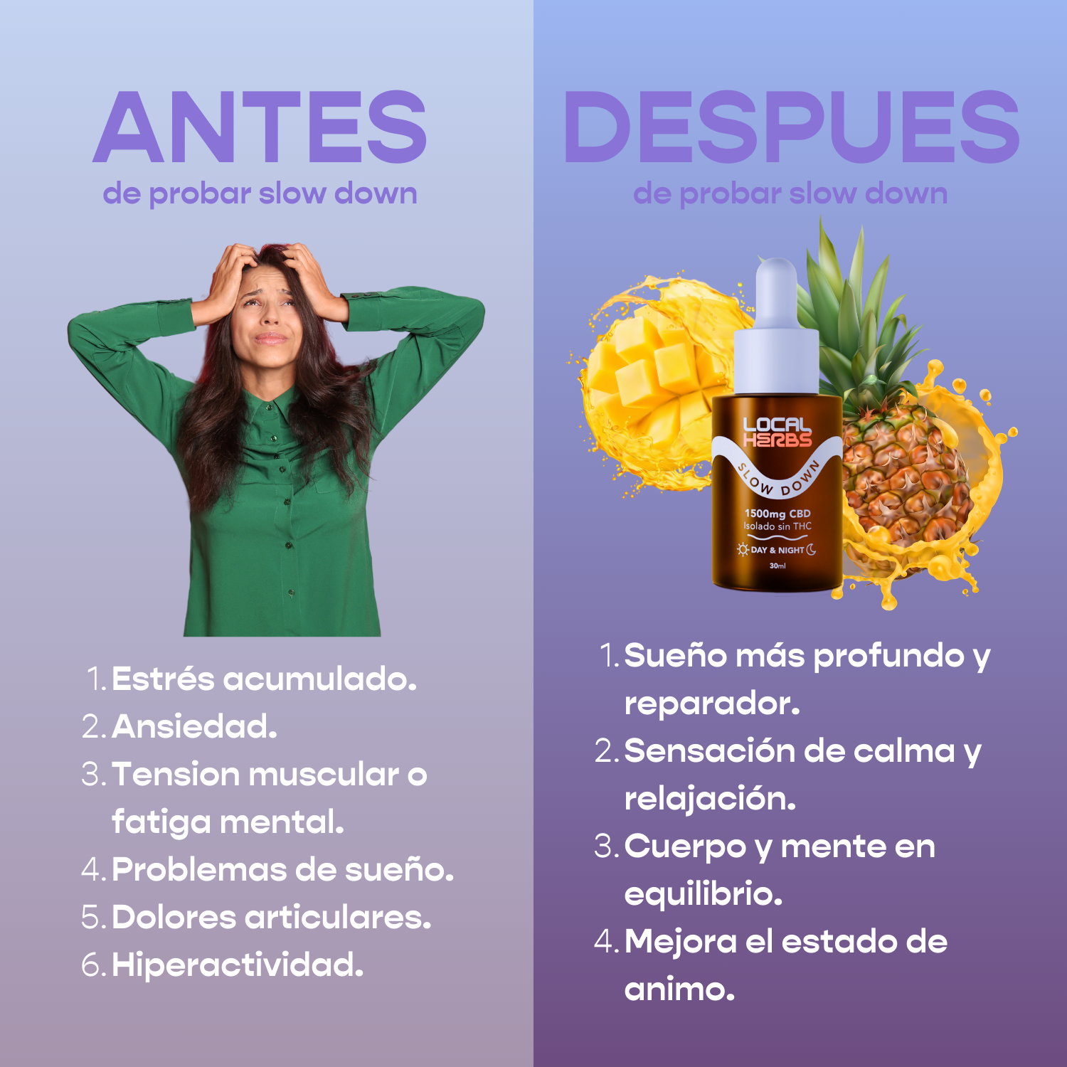 Slow Down Gotas Relajantes 30ml