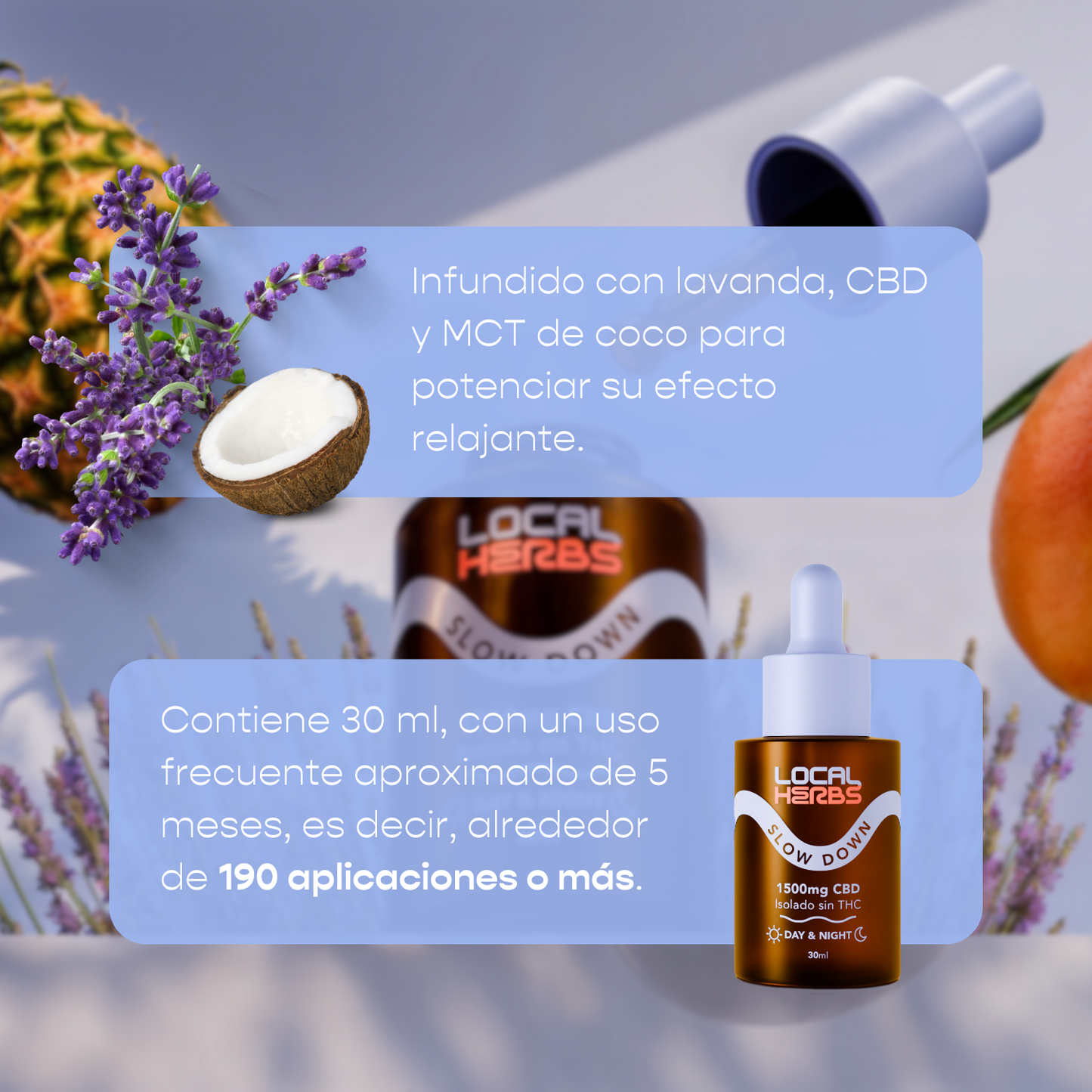 Gotas Relajantes Slow Down 30ml