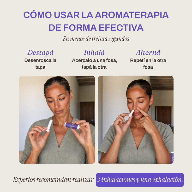 Inhalador Calm de Aceites Esenciales