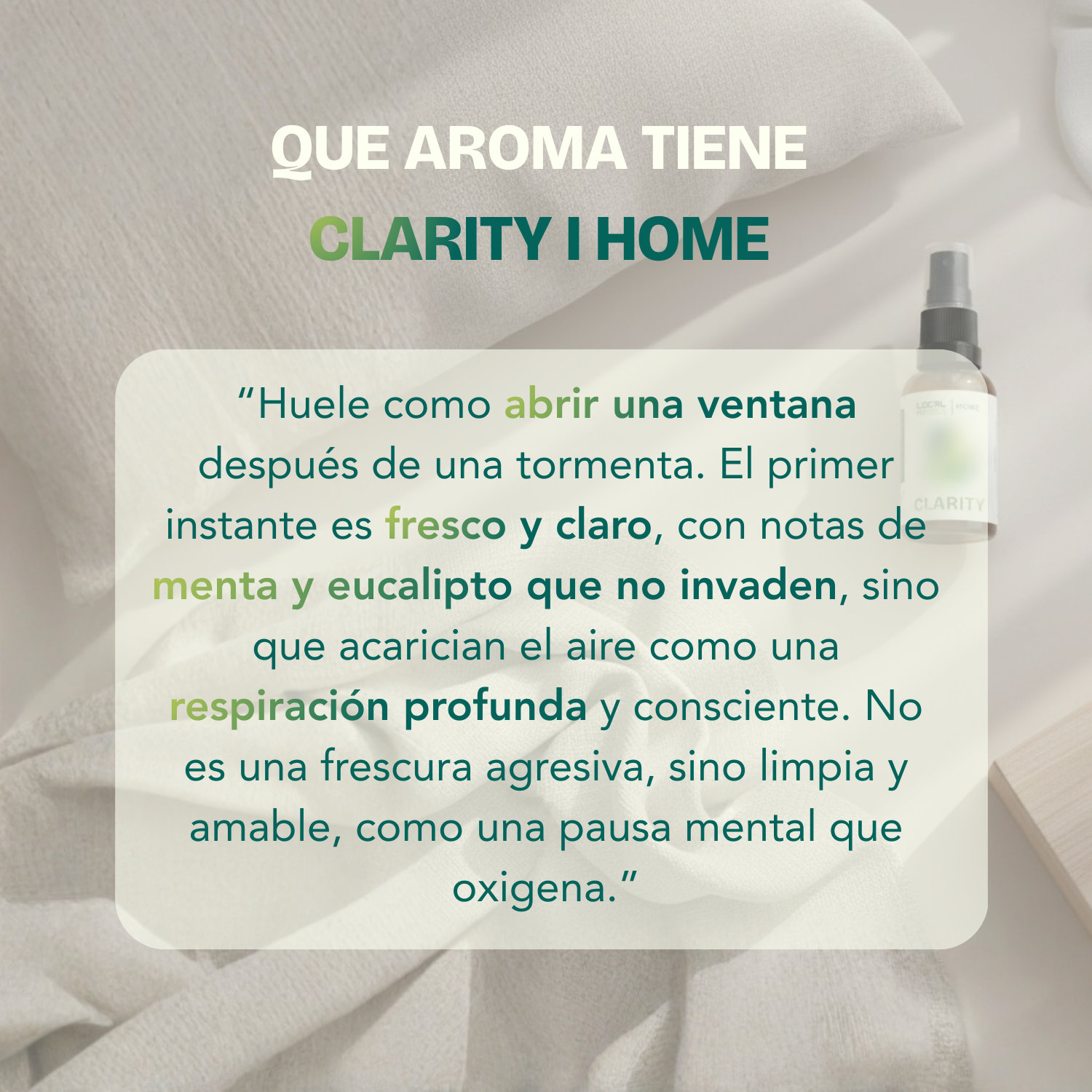 Clarity Bruma de Ambiente y Linos 30ml