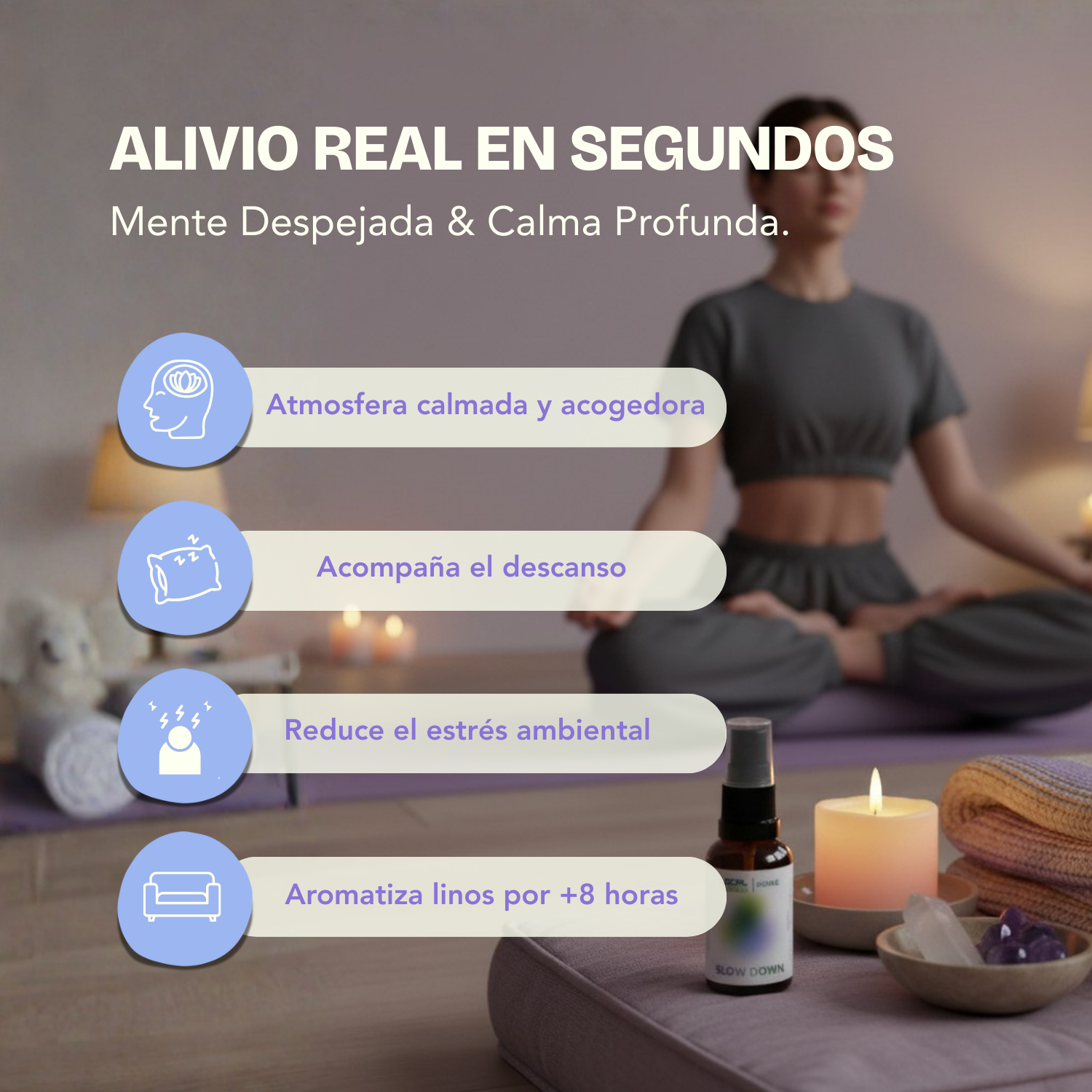 Slow Down Bruma de Ambiente y Linos 30ml