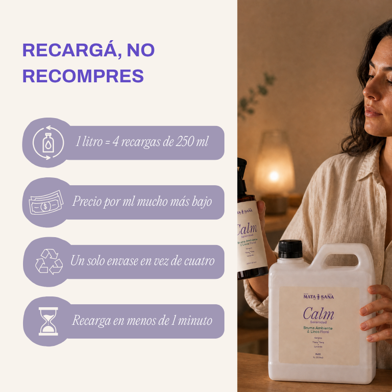 Bruma Calm de Ambiente y Linos 250ml