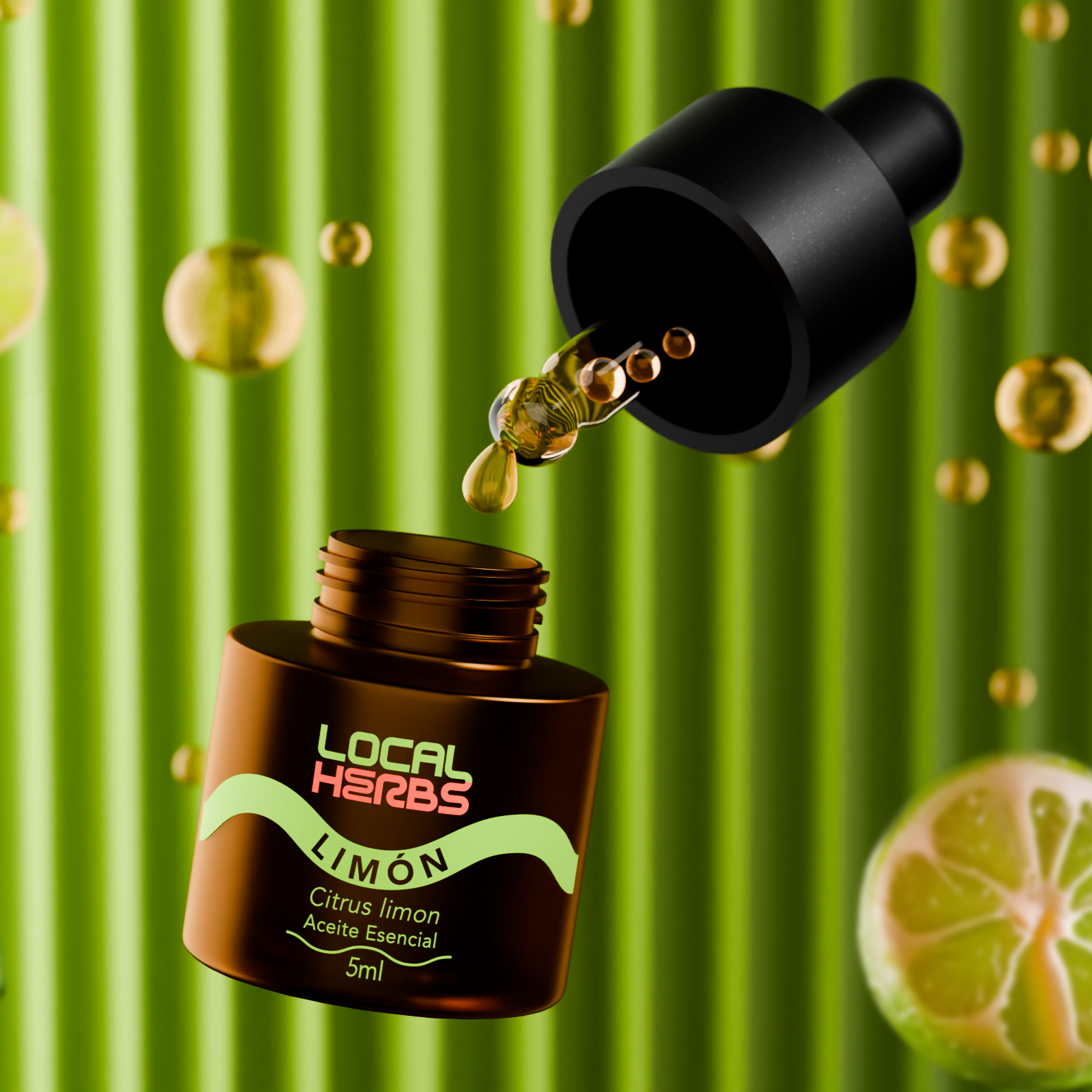 Aceite Esencial de Limón 7ml - Alegría Natural